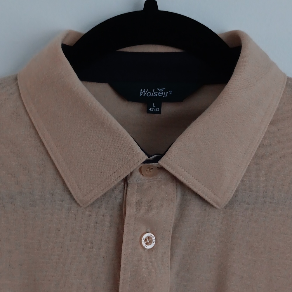 Wolsey Three Button Top Pocket Polo Shirt #2230